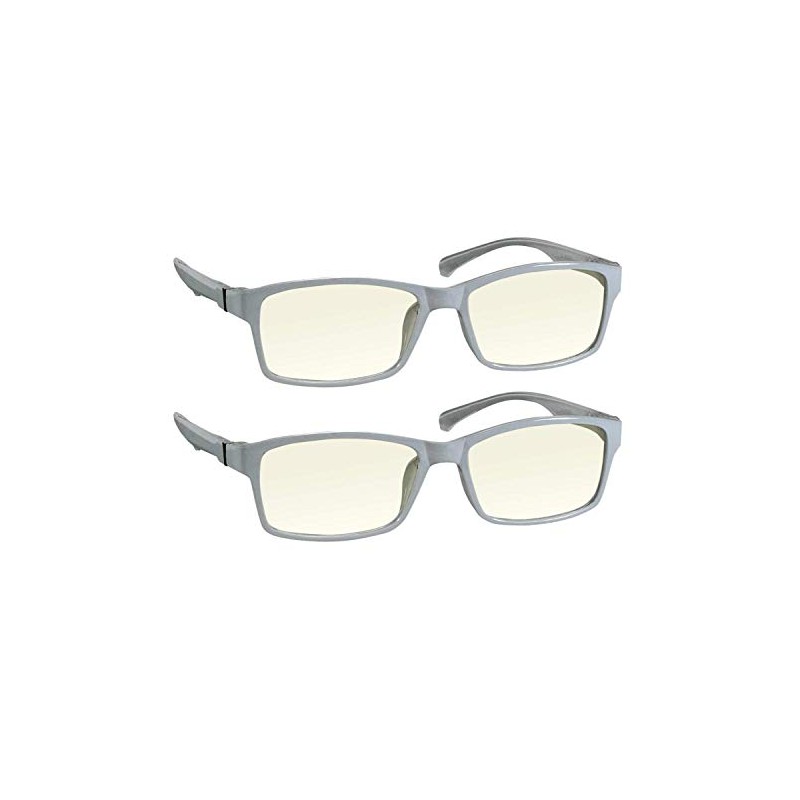 TruVision Readers Computer Reading Glasses 9601-2-White-2.50