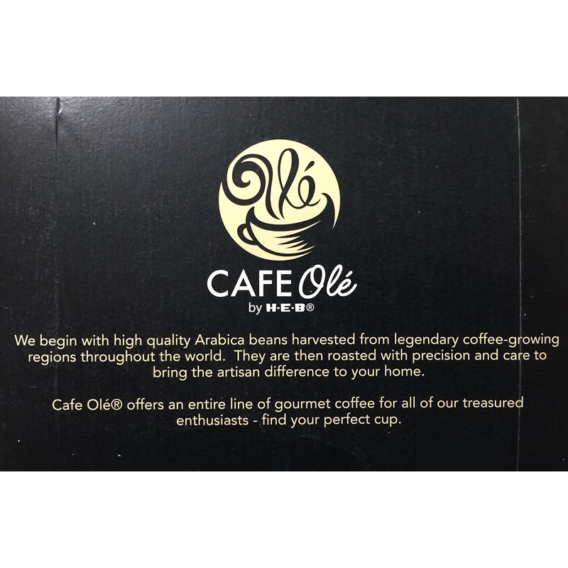 HEB Cafe Ole Coffee and Chicory Blend Pods compatible with