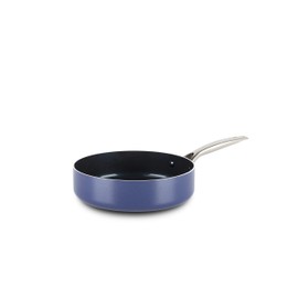 Blue Diamond Ceramic Non-stick Skillet Pan - Induction and Oven safe - 26 cm, Blue