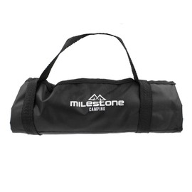 Milestone Camping 20990 5 Piece Tent Accessory Set With Storage Bag - Black