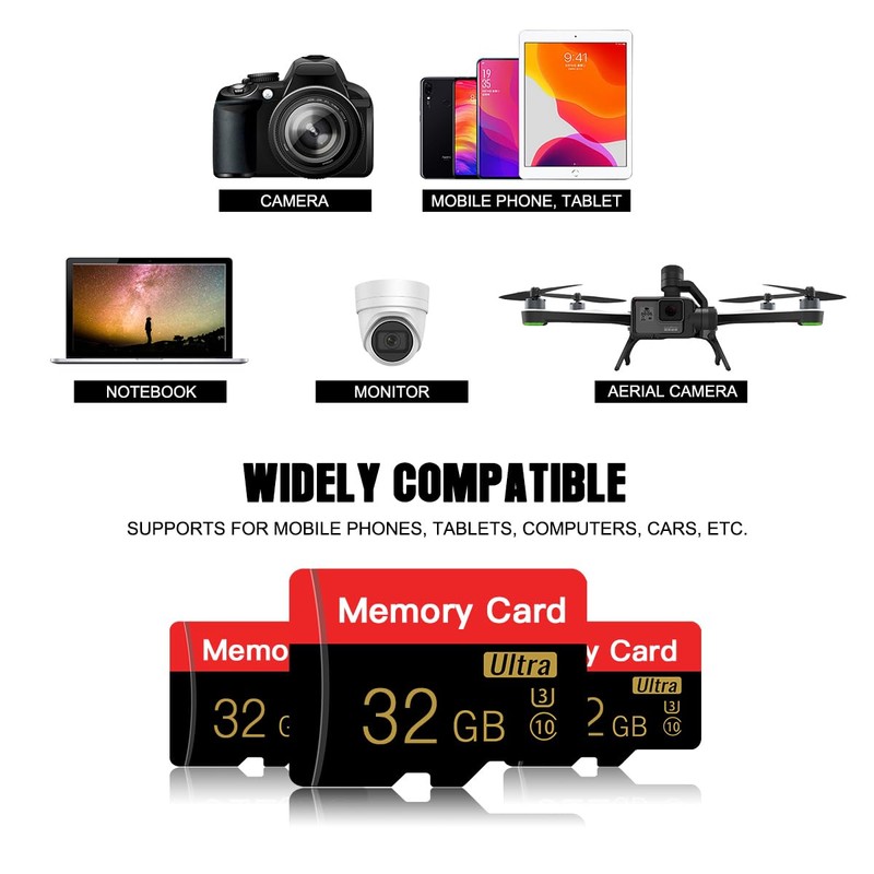 ESHAKHARE 2 Pack Micro SD Card 32GB with SD Adapter
