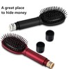 WANGCL 2PCS Diversion Safe Hair Brush to Hide Cash Mini