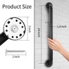Jakarda 24inch Handicap Grab Bar for Shower, Shower Handles for