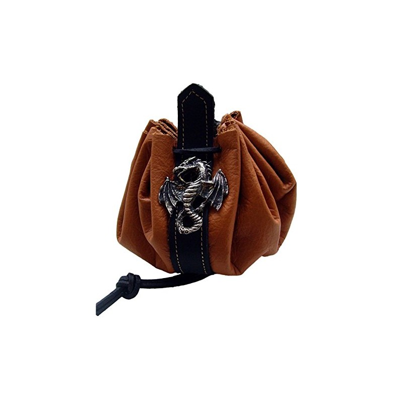Leather Bag Ducat Bag Money Cat Colour Beige / Black