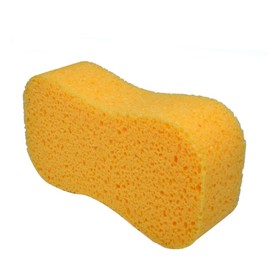 Beavorty Large Sponge Car Wash Set 2pcs Yellow Jumbo Sponges Porous Bone Design Non-s Scratch Durable Reusable for Cars Bikes and More
