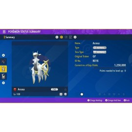 Arceus 6IV Event ⭐ GameFreak 20th Anniversary Event⭐ Pokémon Scarlet and Violet