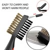 AWAVM Golf Club Brush and Microfibe Towel Kit, with Carabiner