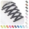 Stepace Elastic Shoelaces with Metal Capsules, No Tie Shoelaces for