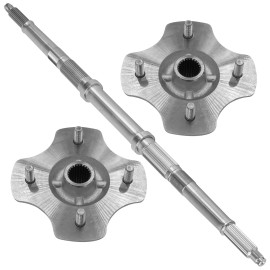 Honda Rear Axle Shaft And Wheel Hub for Honda TRX300FW Fourtrax 300 4X4 1992-2000