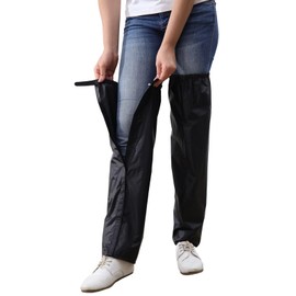 HeiDiga Waterproof Bicycle Women's Rain Leg Cover, Lightweight, Comfortable, Keeps Your Feet Wet, Anti-Slip, Rain Goods, Portable, Easy to Put on and Take Off, Rain Protection, Compact, Outdoors