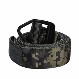 Tacticshop Tactical Belt - Reinforced Nylon, MOLLE Compatible, Adjustable Fit | ACU