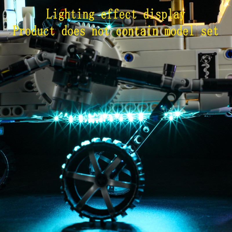GEAMENT LED Light Kit Compatible with NASA Mars Rover Perseverance