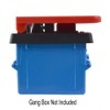 Big Horn 18806 Large Table Saw Push Button Switch with