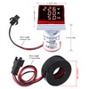 Alinan 3 in 1 60-500V 0-100A AC Digital Ammeter Voltmeter,