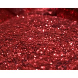 Brillantflake 1/2 Pound Premium Apple Red .015" Metal Flake Custom Auto Paint Additive Flakes