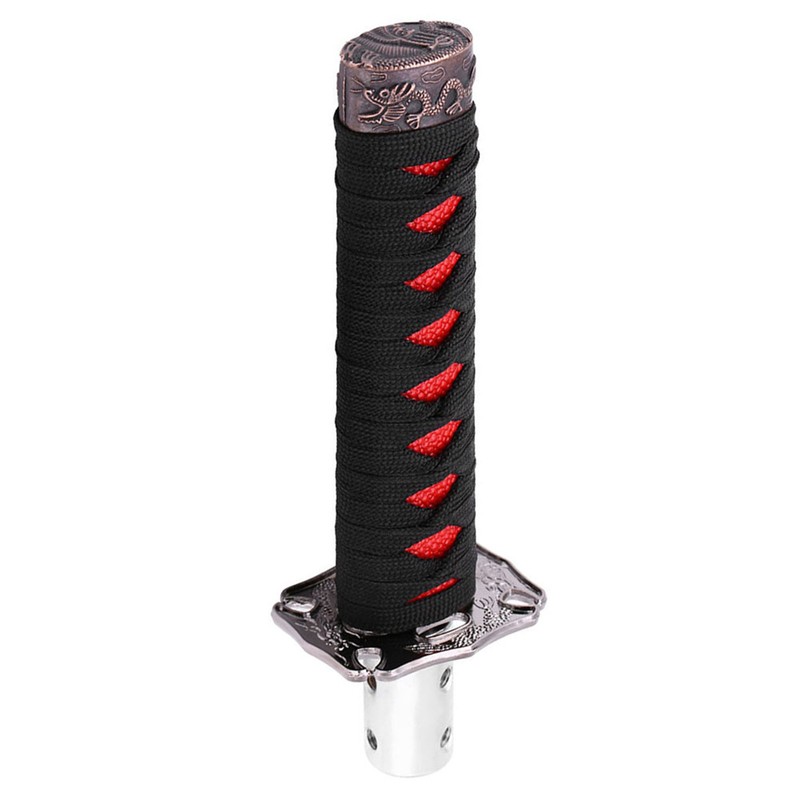 Universal Japanese Sword Car Gear Shift Lever Knob Shifter with