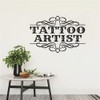 22x16inch Tattoo Artist Studio Wall Decal Salon Decoration Logo Wall