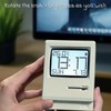 Bellatte Maclock Retro Pixel Alarm Clock, 1984 Computer Style Desk