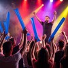 Haakong 40 Pcs Round Boom Sticks Inflatable Cheering Sticks for