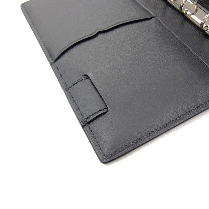 Brairio Royal Cordovan Mini 6 11mm Notebook, Black