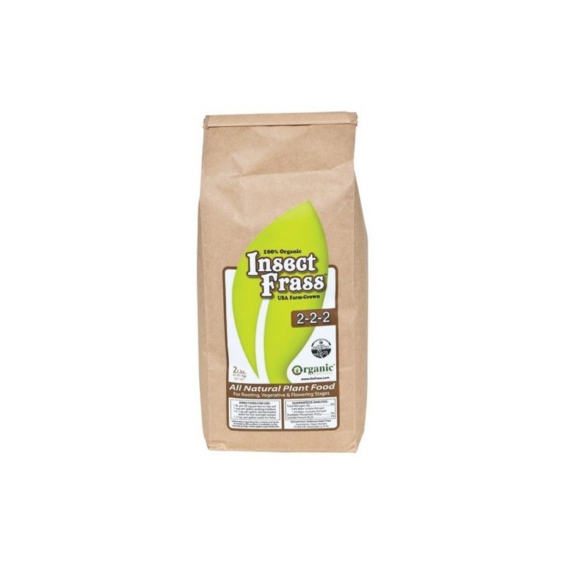 NEW Hydroponics Organic Insect Frass 2-2-2 Plant Food Nutrient Blooming