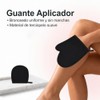 Guante Aplicador de Autobronceador y Exfoliante Corporal Reutilizable