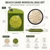 Mesh Beach Sand Removal Bag for Family Trips – Nylon