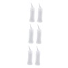 GLEAVI 6pcs Hair Dry Cleaning Bottle Hair Oil Applicator Empty