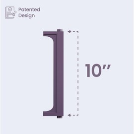 Phailozoo Reptile Terrarium Stackers V2, 10” Reptile Tank Accessories Spacers, ONLY for Phailozoo Collection 85/120 Gallon Reptile Enclosures 4Pcs