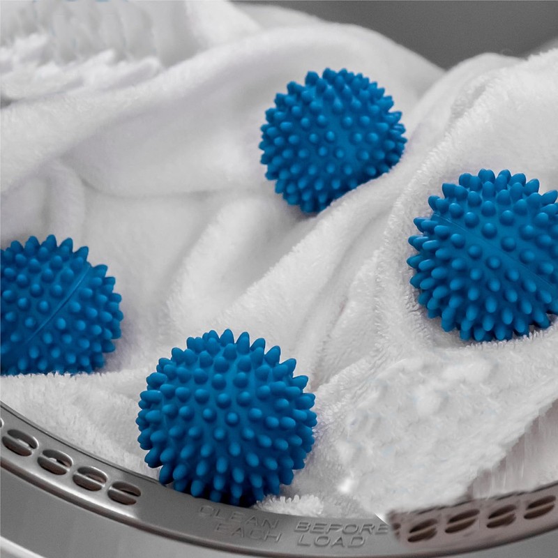 Dryer Balls, Set of 10, Soften Fabrics Naturally, Reusable, Reduce