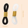 Eyeglass Chain Ends Adjustable Rubber Ends Connectors Anti-slip Strap Holder