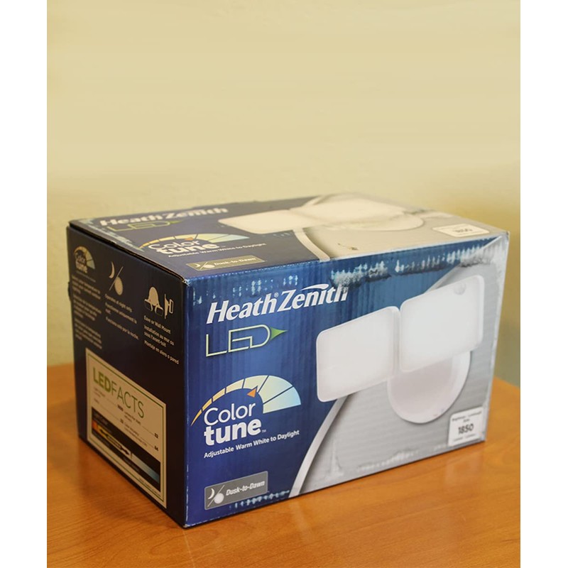 Heath Zenith HZ-8813-WH Security Light, White