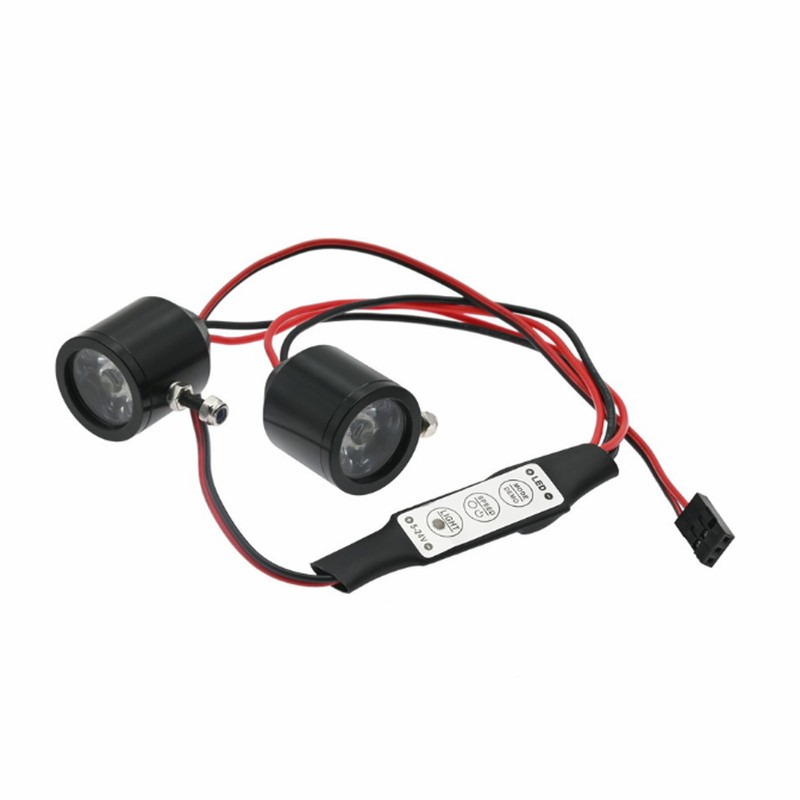 RC Car Headlight 3W Bright Light 8 Dynamic Modes Fit