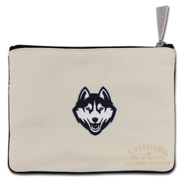 catstudio University Of Connecticut Collegiate Zipper Pouch Purse | Holds Your Phone, Coins, Makeup, Dog Treats, & Tech Tools