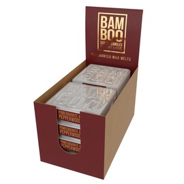Bamboo Wax Melt (Pomegranate & Pepperwood)