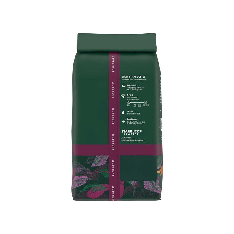 Starbucks Whole Bean Coffee, Dark Roast Coffee, Sumatra, 100% Arabica,