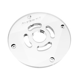 FastFish 3/8"" Thick baseplate upgrade for Dewalt DW6184 6"" circle with bushing compatibility., DW6184s