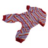 Striped Dog Pajamas Spring Stylish Classic Soft Breathable 4 Legged