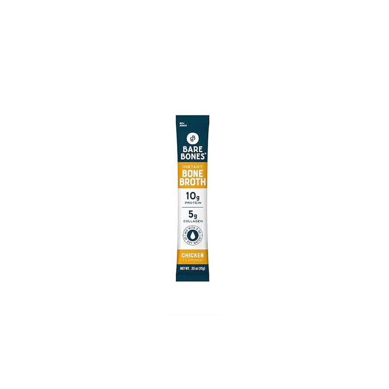 Bare Bones Bone Broth Instant Powdered Beverage Mix, Chicken &