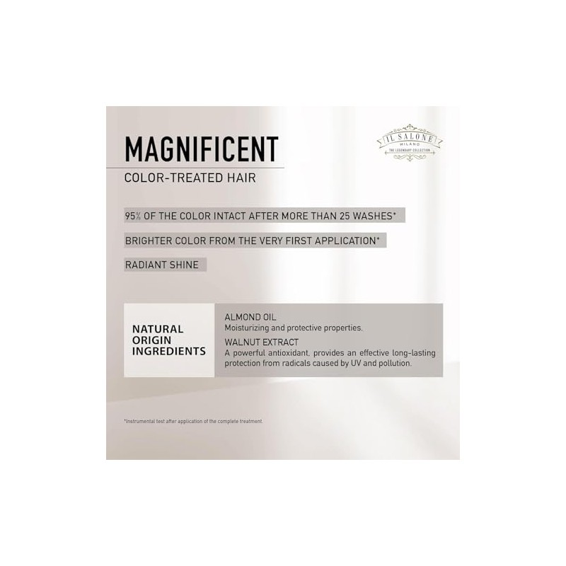 Professional Magnificent Shampoo - Shampoo para cabellos teñidos-tratados 500 ml