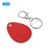 PATIKIL Leather Key Fob, 2 Pack PU Leather Key Fobs