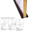 SUL Under Door Draught excluder, Double side Door Draft Excluders,
