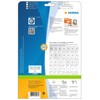HERMA 5053 Adressetiketten, 25 Blatt, 66 x 33,8 mm, 24