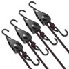 VIPARSPECTRA Ratchet Tie Down Straps, 1/4" Adjustable Rope Hangers [4