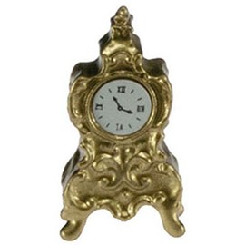 Dollhouse Miniature Antique Mantel Clock