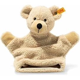 Steiff 242007 Handpuppe Fynn, Plüsch, 24 cm, beige