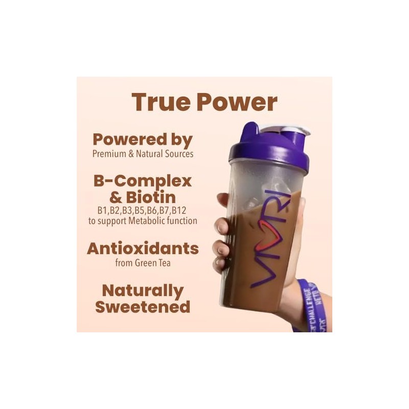 Bebida con cafeína Power Me! VIVRI – Energía natural en