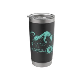 KAS crypto BULLRUN HODL Kaspa coin to be a millionaire Stainless Steel Insulated Tumbler