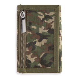 MIBANDERA Men's Wallet Camouflage – Wallets Purse Wallet Card Holder Youth Camouflage Military Hunting (Camouflage)