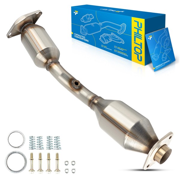 PHILTOP Catalytic Converter Kit Direct-Fit Compatible With Nissan Compatible With
